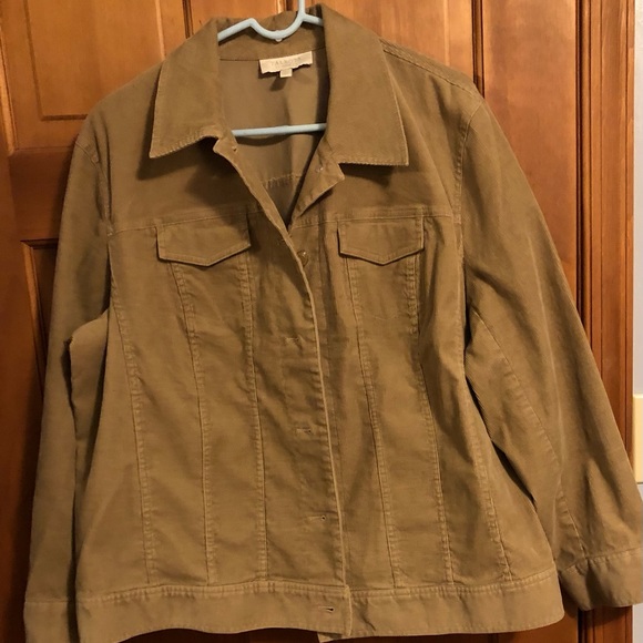 Talbots Jackets & Coats | Talbots Button Down Corduroy Jacket 2-Front Pockets - Picture 6 of 7